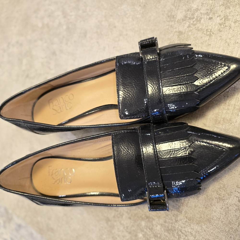 Franco Sarto Navy Women's Loafers
